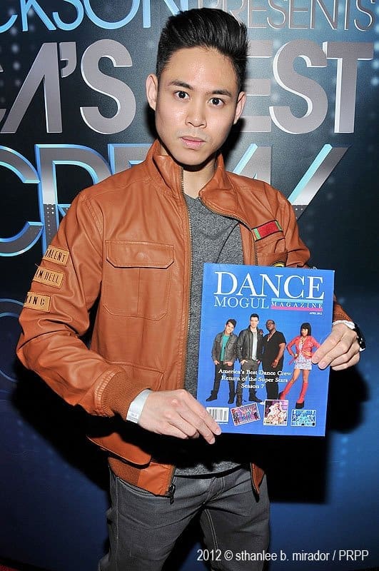 Justin Jet Li Valles Supporting Dance Mogul Magazine