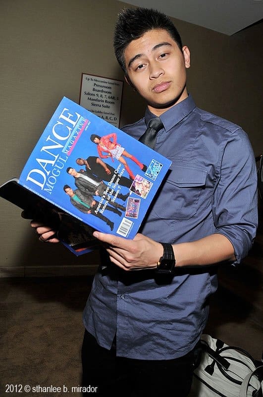 Chad Mayate Supporting Dance Mogul Magazine