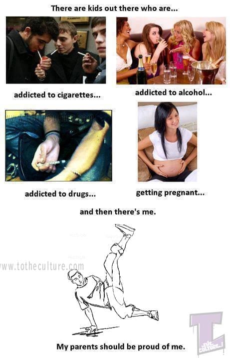 OUR PARENTS SHOULD BE PROUD OF US