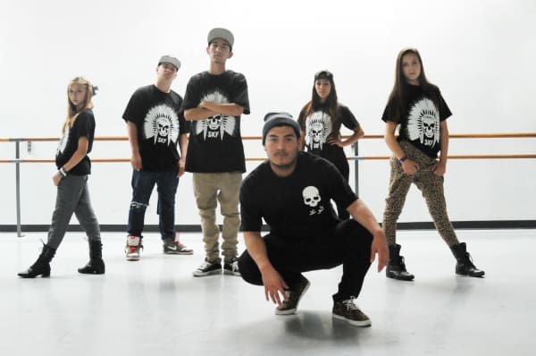 Erik Sandoval Smurf Kids youth dance crew group photo