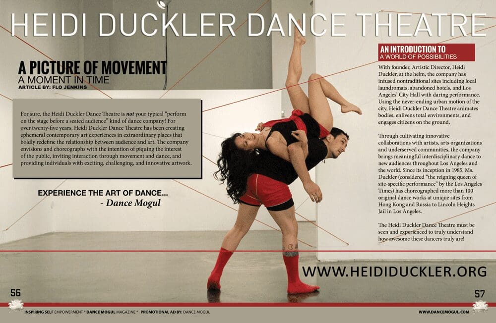 Heidi Duckler Dance Theatre – Exclusive Interview