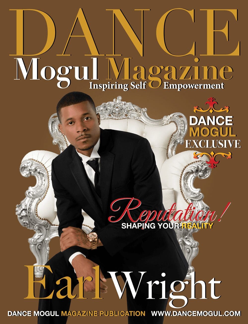 Dance Mogul Magazine Features Earl Wright | June 2014 Issue