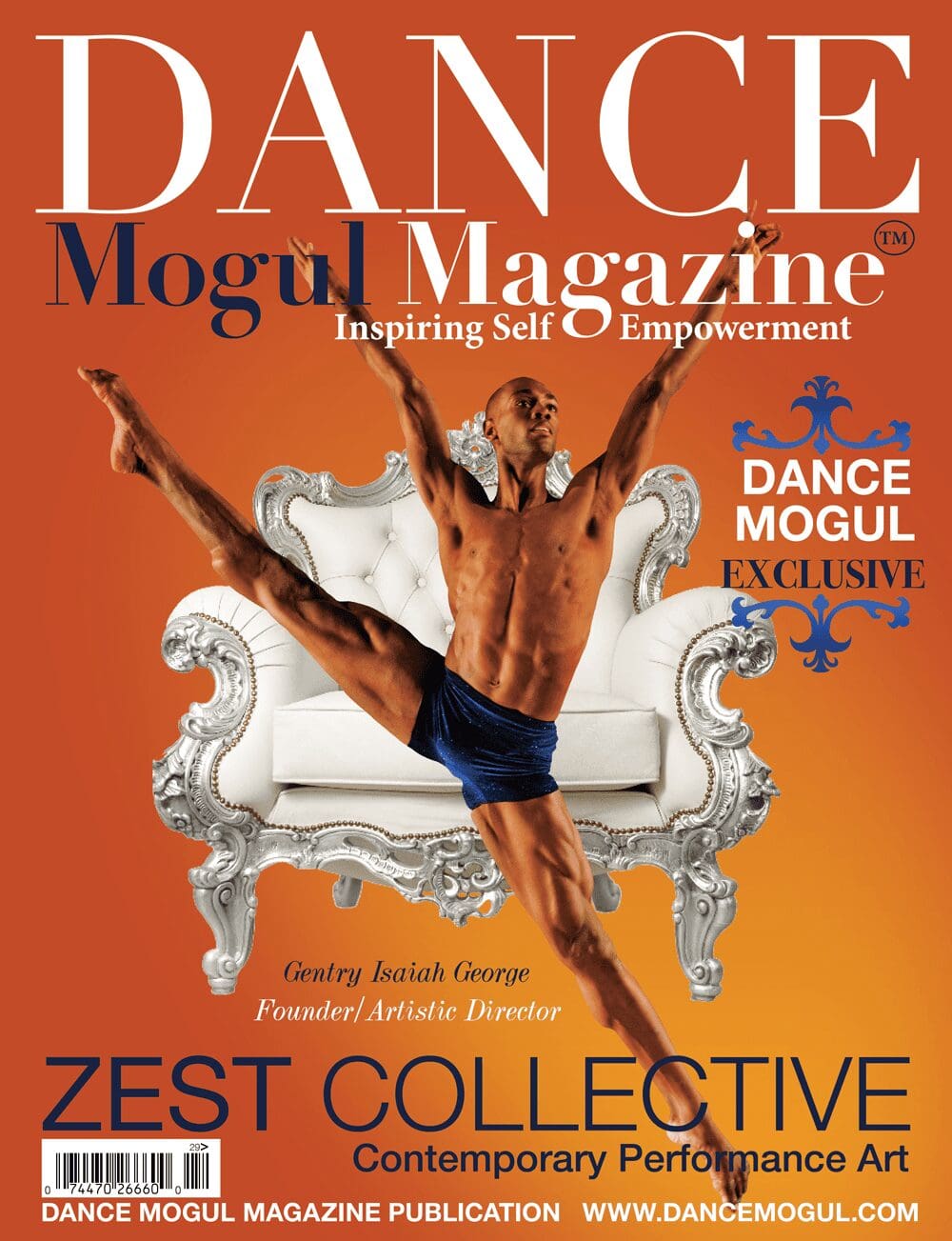 Dance Mogul Magazine featuring ZEST COLLECTIVE  Contemporary Performance Art
