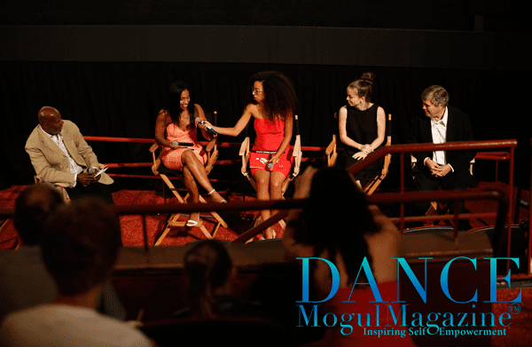 Chloé Arnold and Syncopated Ladies performing at Tap World NYC premiere