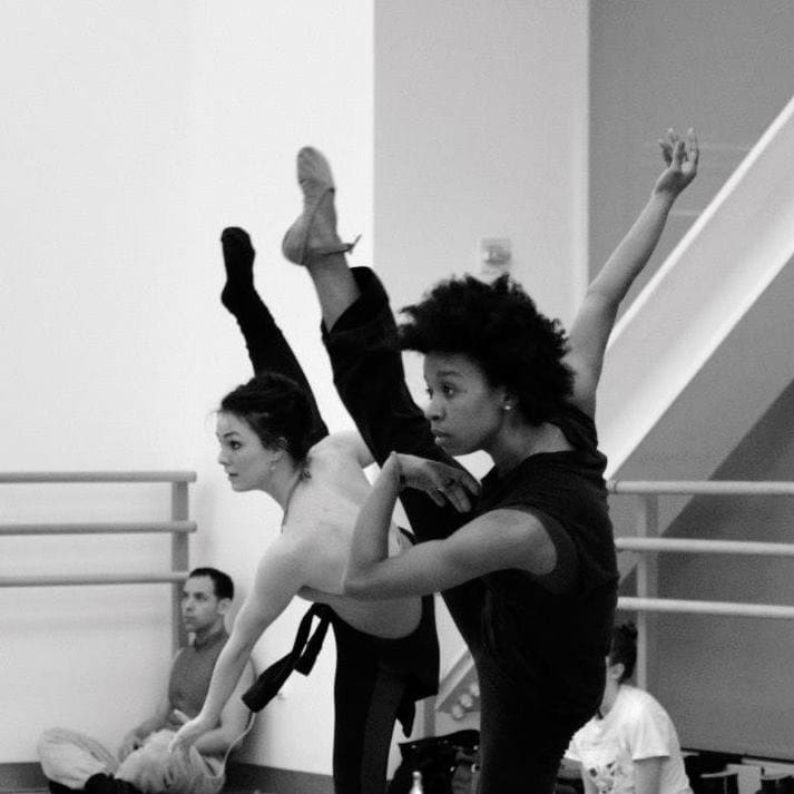 JoVonna Parks, contemporary dance artist, in performance
