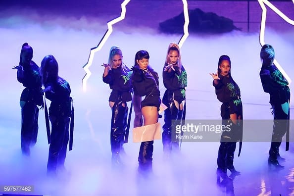 performs onstage during the 2016 MTV Video Music Awards at Madison Square Garden on August 28, 2016 in New York City.