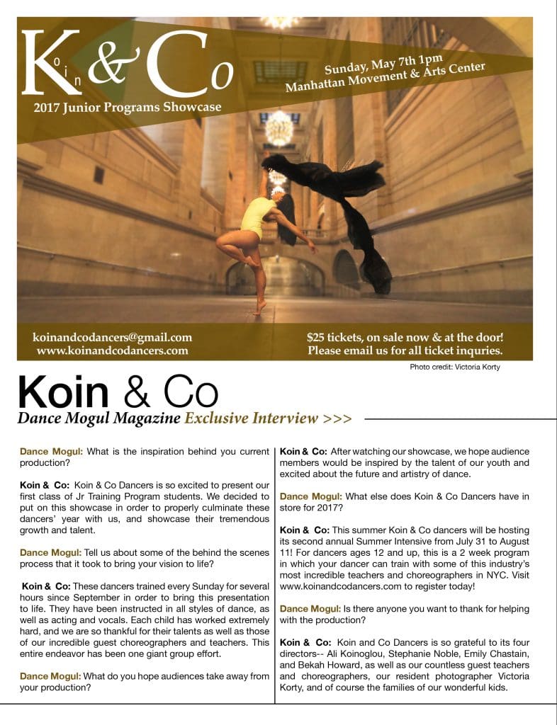 Koin & Co Dancers | 2017 Junior Programs Showcase
