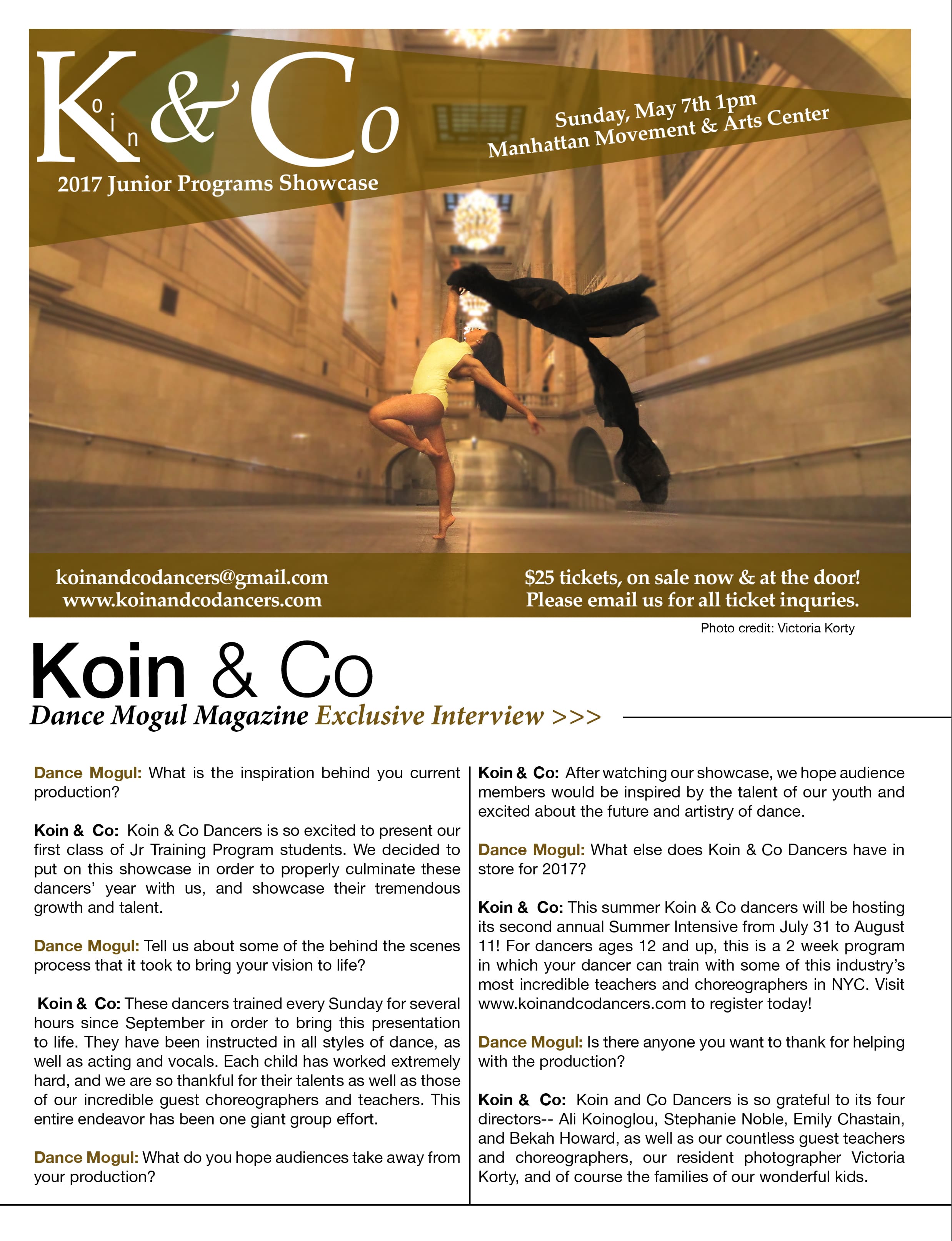 Koin & Co Dancers | 2017 Junior Programs Showcase